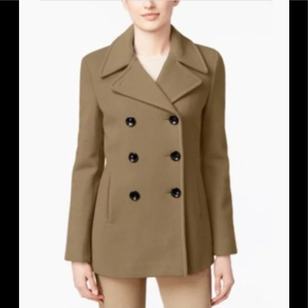 ❌SOLD❌Calvin Klein Wool-Cashmere Peacoat